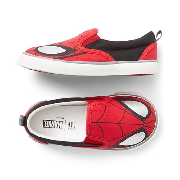 GAP Other - BabyGap (boy) | Marvel Spiderman Slip-On Sneakers